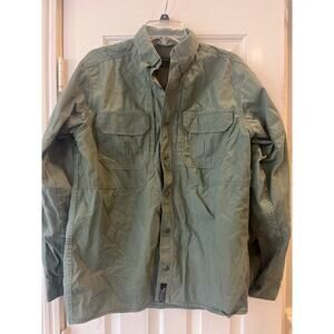 511 Tactical Series Long Sleeve Button Up Shirt  Men Small Military Utility Work